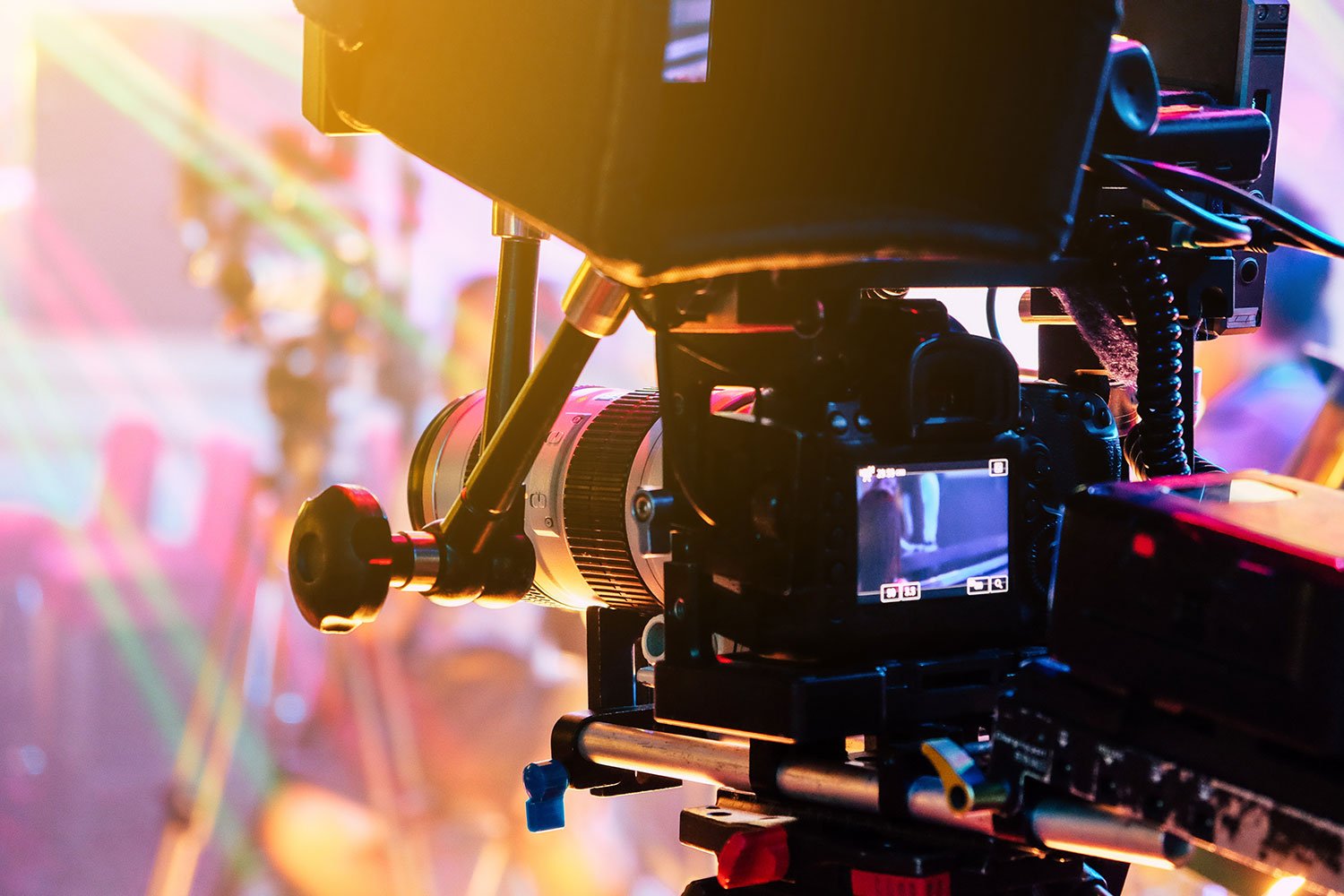 Television commercial shoot in progress at AdEtc Studios